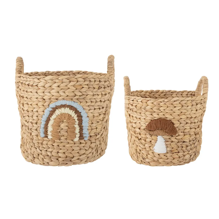 Bloomingville Korb Agnes Natur 2er-Set