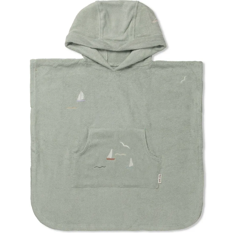 Dear April Puk Badeponcho Sailboats