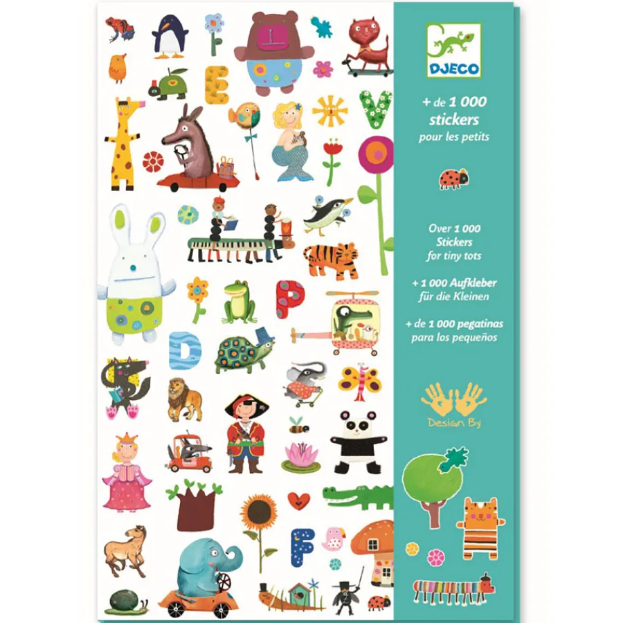 Online Djeco 1000 Sticker Sammlung
