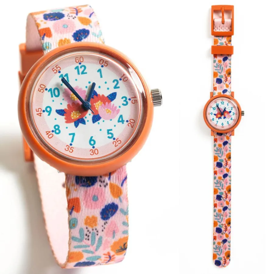 Discount Djeco Armbanduhr Blumen