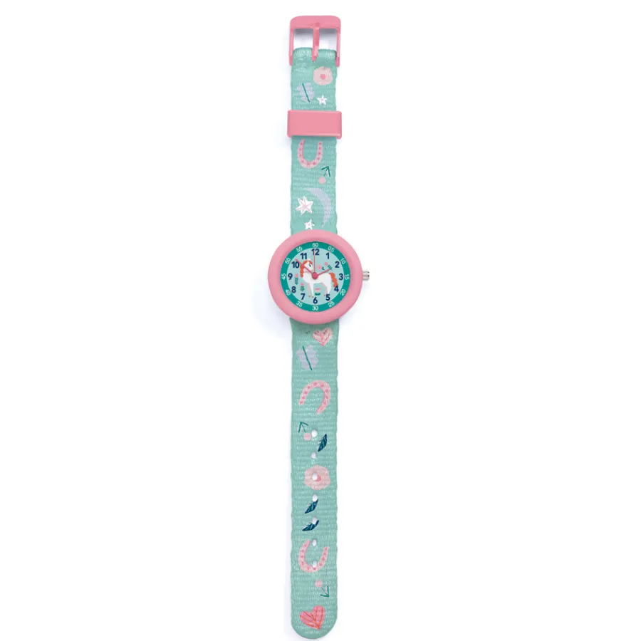 Clearance Djeco Armbanduhr Pferd