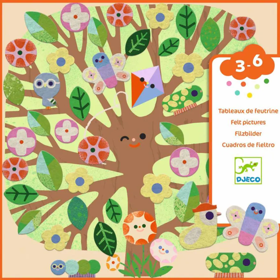 Outlet Djeco Bastelpackung 3-6 Jahreszeiten