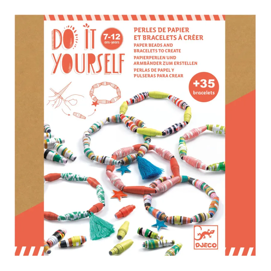 Hot Djeco DIY Papierperlen Pop