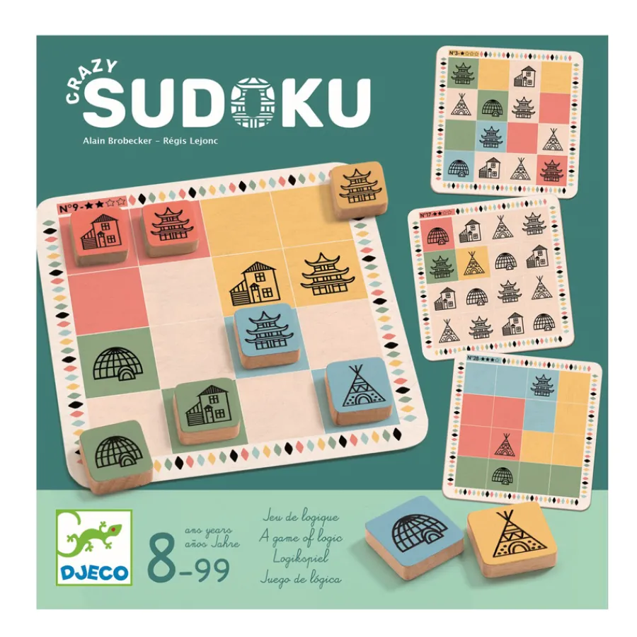 Djeco Knobelspiele Crazy Sudoku
