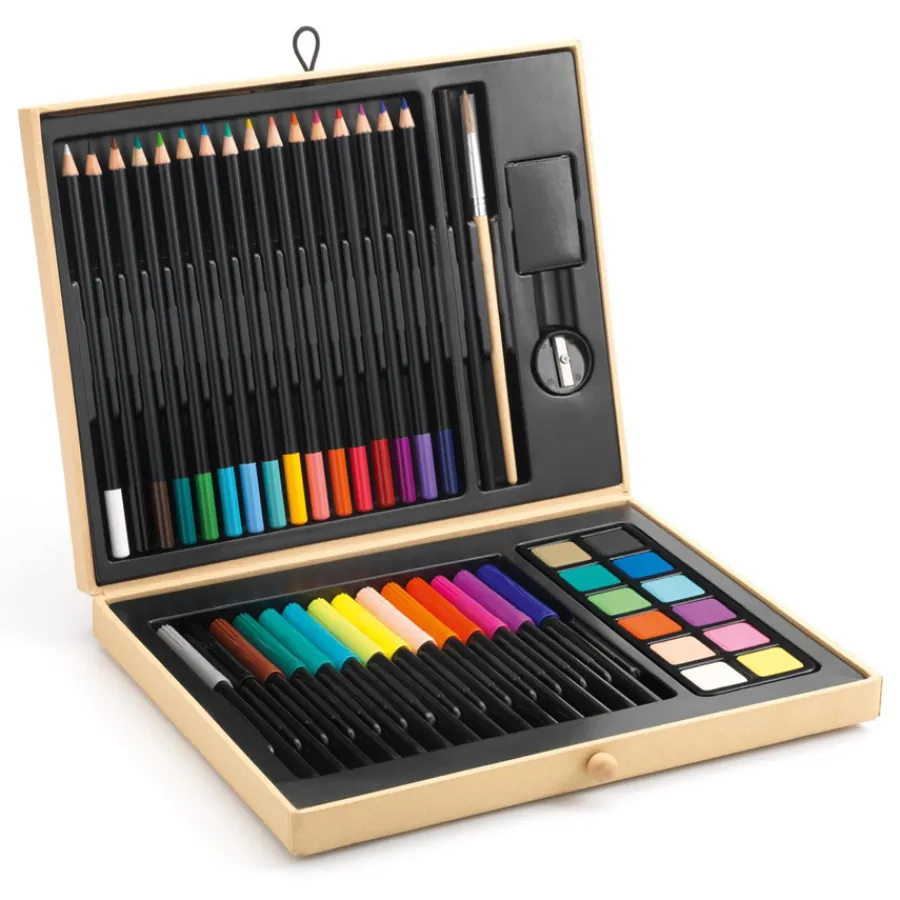Hot Djeco Malstifte Box