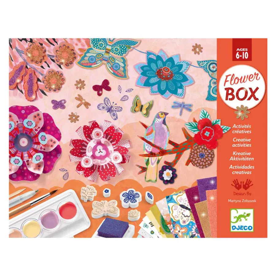 Hot Djeco Multi-Activity Kit Blumengarten