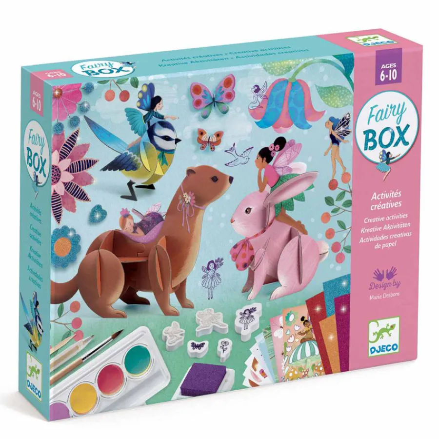 Clearance Djeco Multi-Activity Kit Feen Box