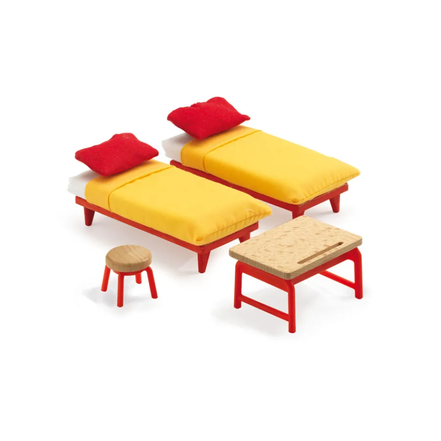 New Djeco Puppenhaus Kinderzimmer