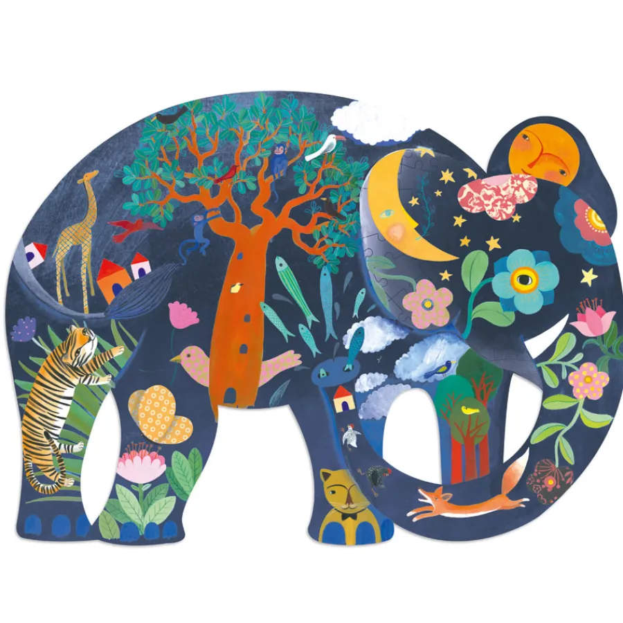 Best Djeco Puzz'Art Elefant - 150 Teile
