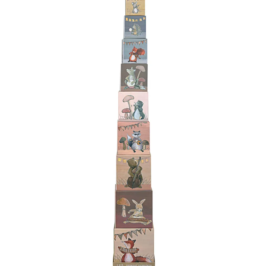New Egmont Toys Stapelturm 123 Musicians