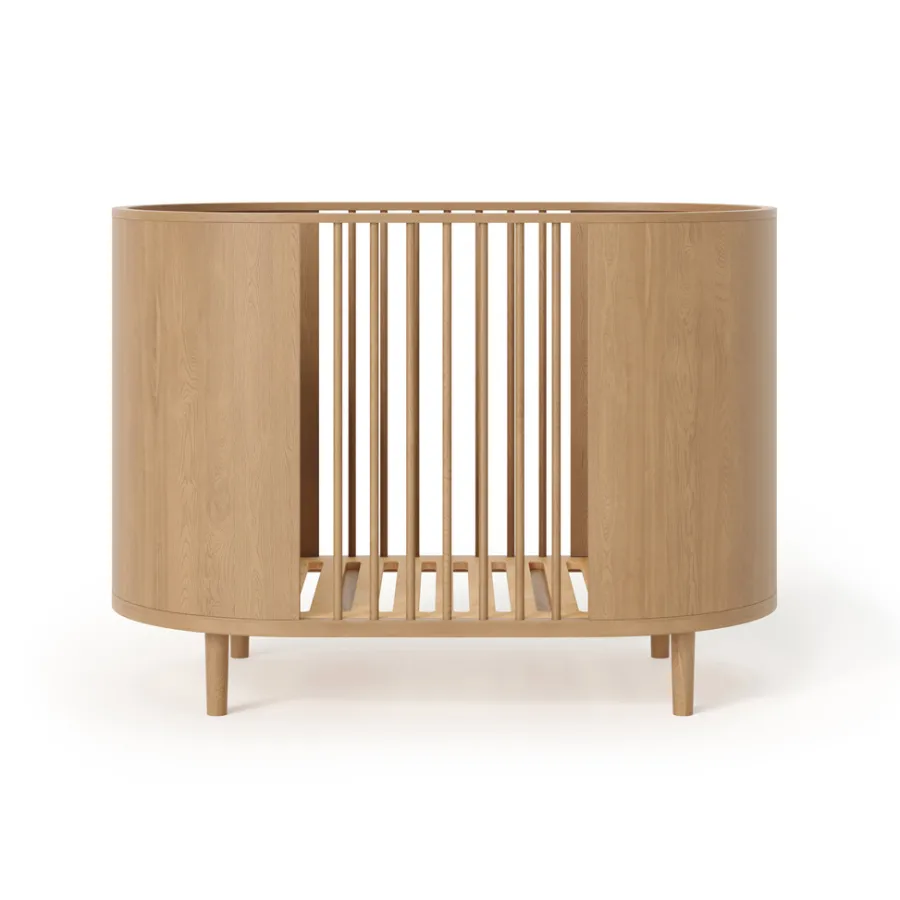 Outlet Kas Kopenhagen Babybett Kai Oak inkl. Matratze