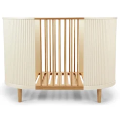 Hot Kas Kopenhagen Babybett Kai Cream Oak inkl. Matratze