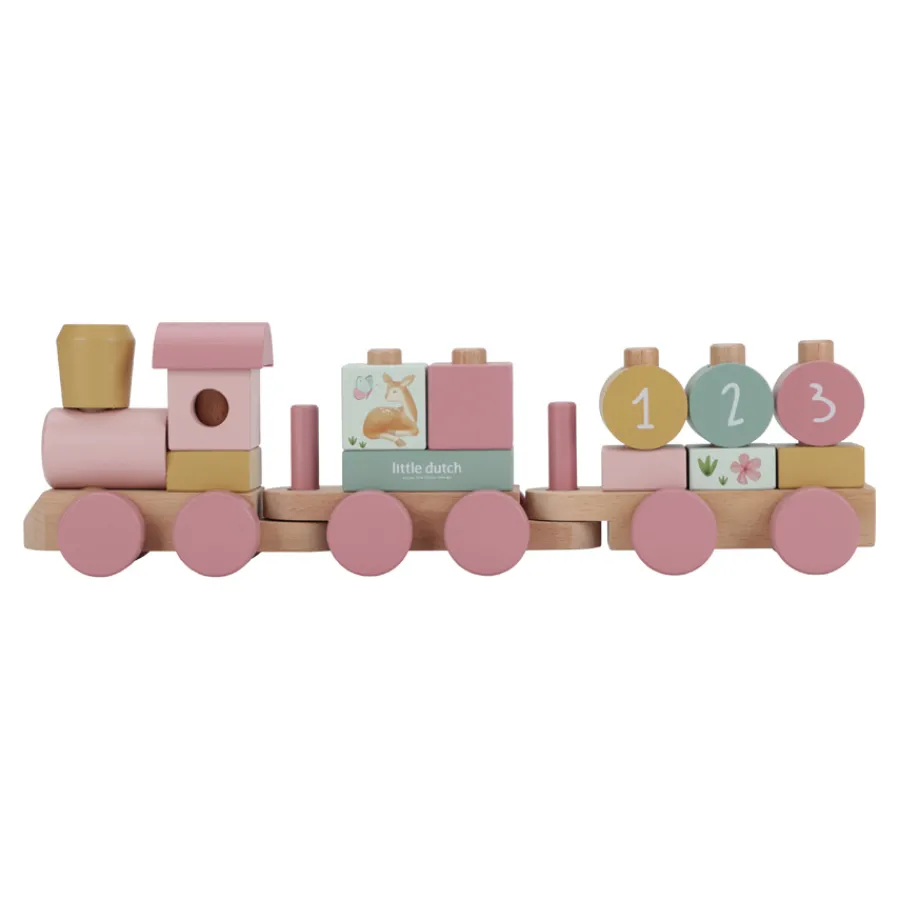 Little Dutch Eisenbahn mit Steck-Formen Fairy Garden