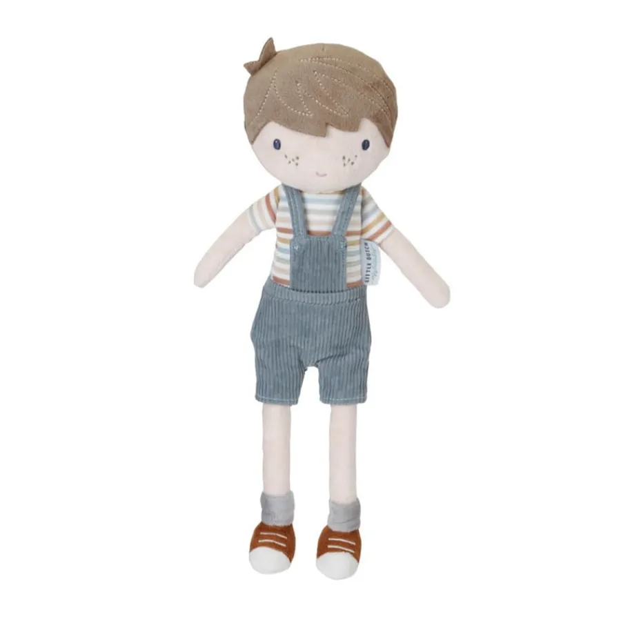 Outlet Little Dutch Kuschelpuppe Jim 35 cm Vintage Sunny Stripes
