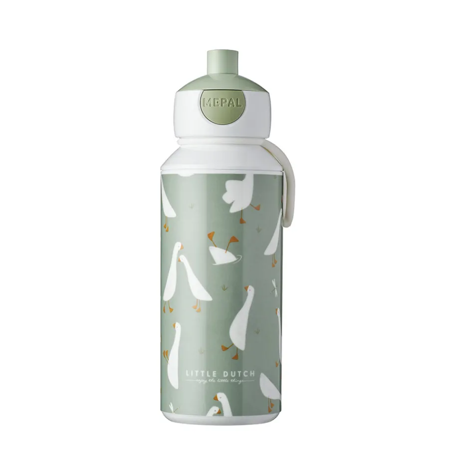 Outlet Little Dutch Trinkflasche Pop-up Campus 400 ml Little Goose