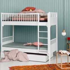 Hot Oliver Furniture Etagenbett Seaside Weiu00df Classic mit gerader Leiter