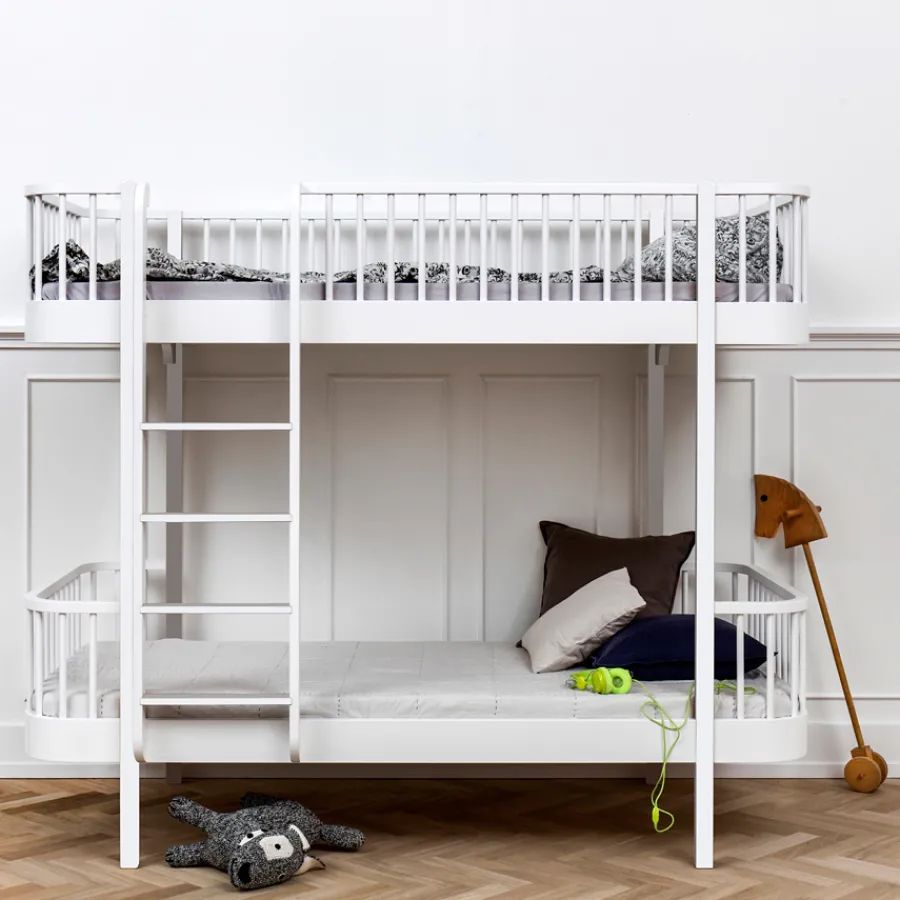 New Oliver Furniture Etagenbett Wood Original Weiu00df - Leiter Vorne