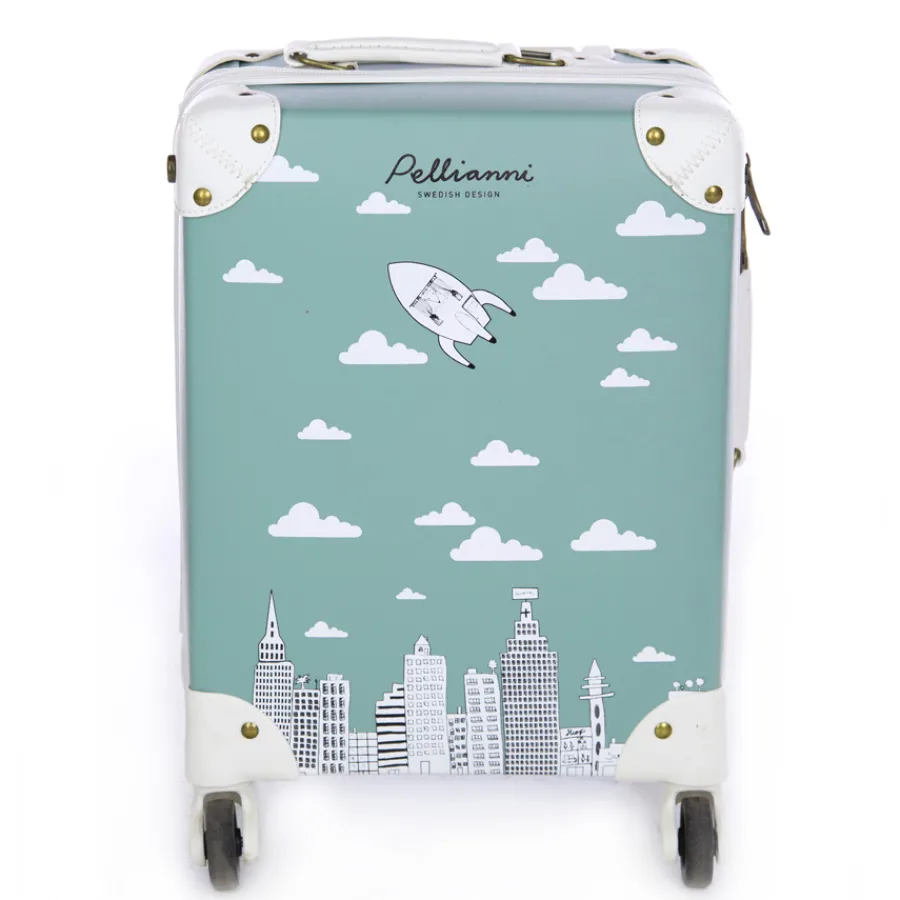 Outlet Pellianni Rollkoffer City Aqua