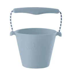 Scrunch Sandspielzeug Eimer biegsam Duck Egg Blue
