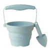 Scrunch Sandspielzeug Eimer & Schaufel duck egg blue