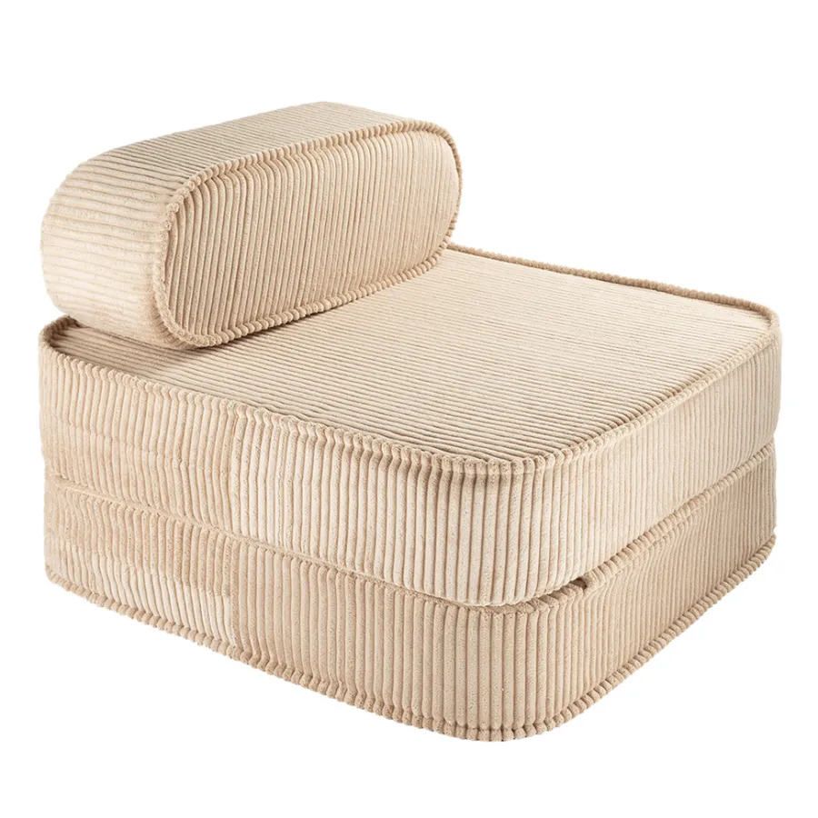 Clearance Wigiwama Kindersessel ausklappbar Brown Sugar Flip Chair Cord