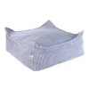 Online Wigiwama Pouf Ottoman Blueberry Blue Square Cord